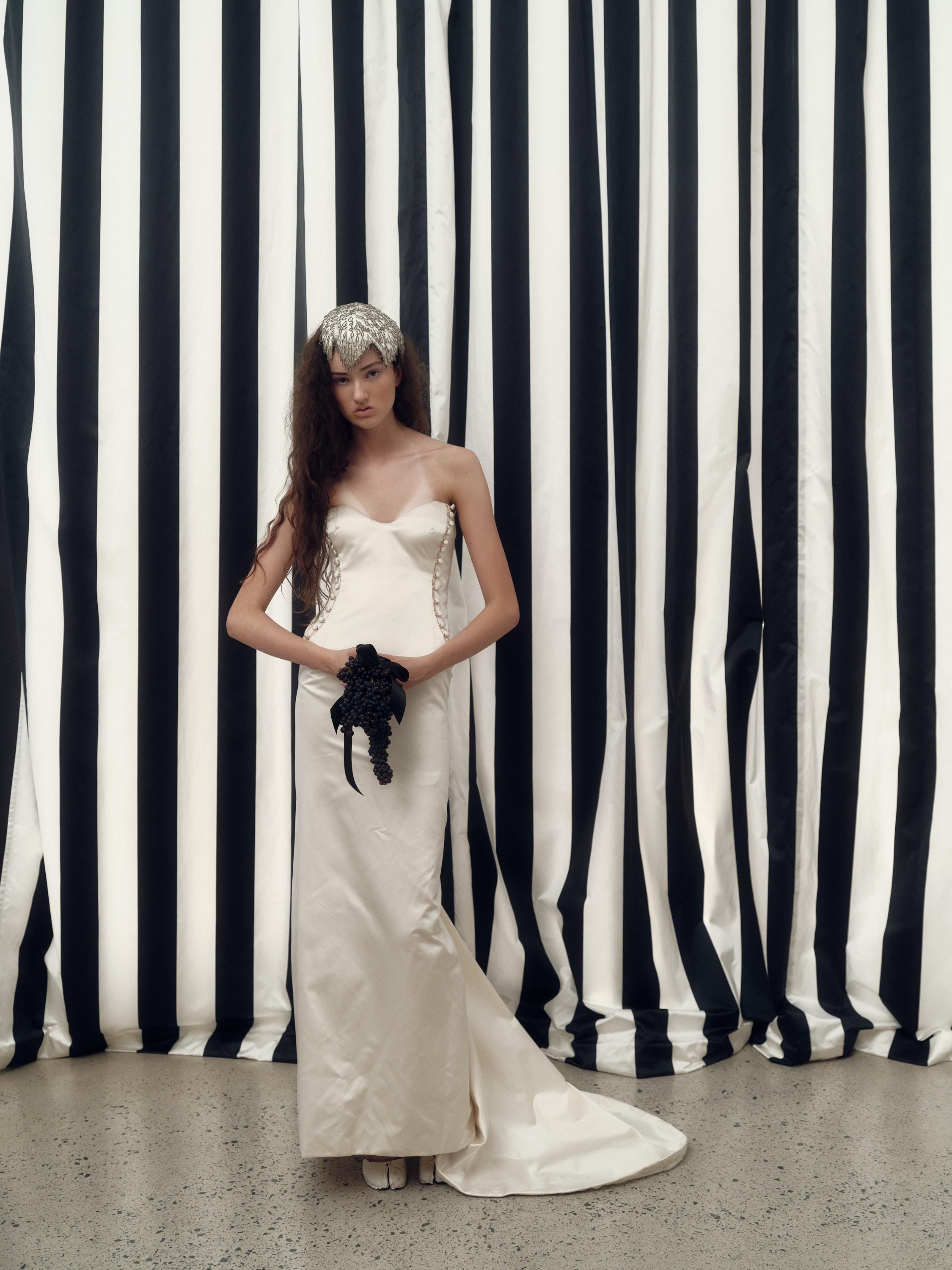 vera wang green corset dress Layan formal Dress main image 0