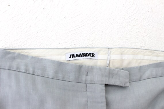 2000s JIL SANDER Wool & Linen Stretch Fitted Minimal Tailored 