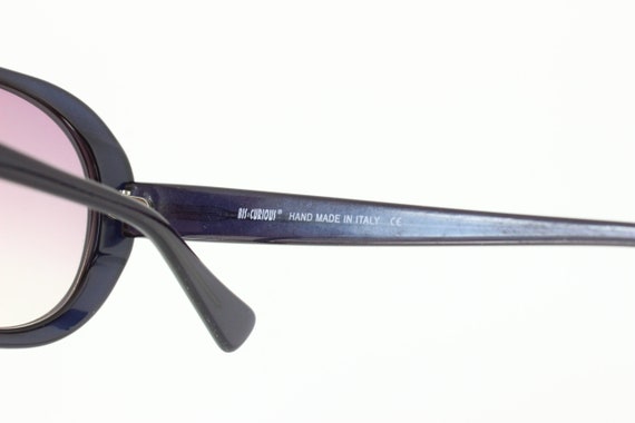 2000s Italian Vintage Resin Aviator Sunglasses by… - image 8