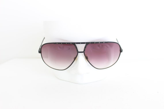 80s Vintage "International Collection" Black Matte