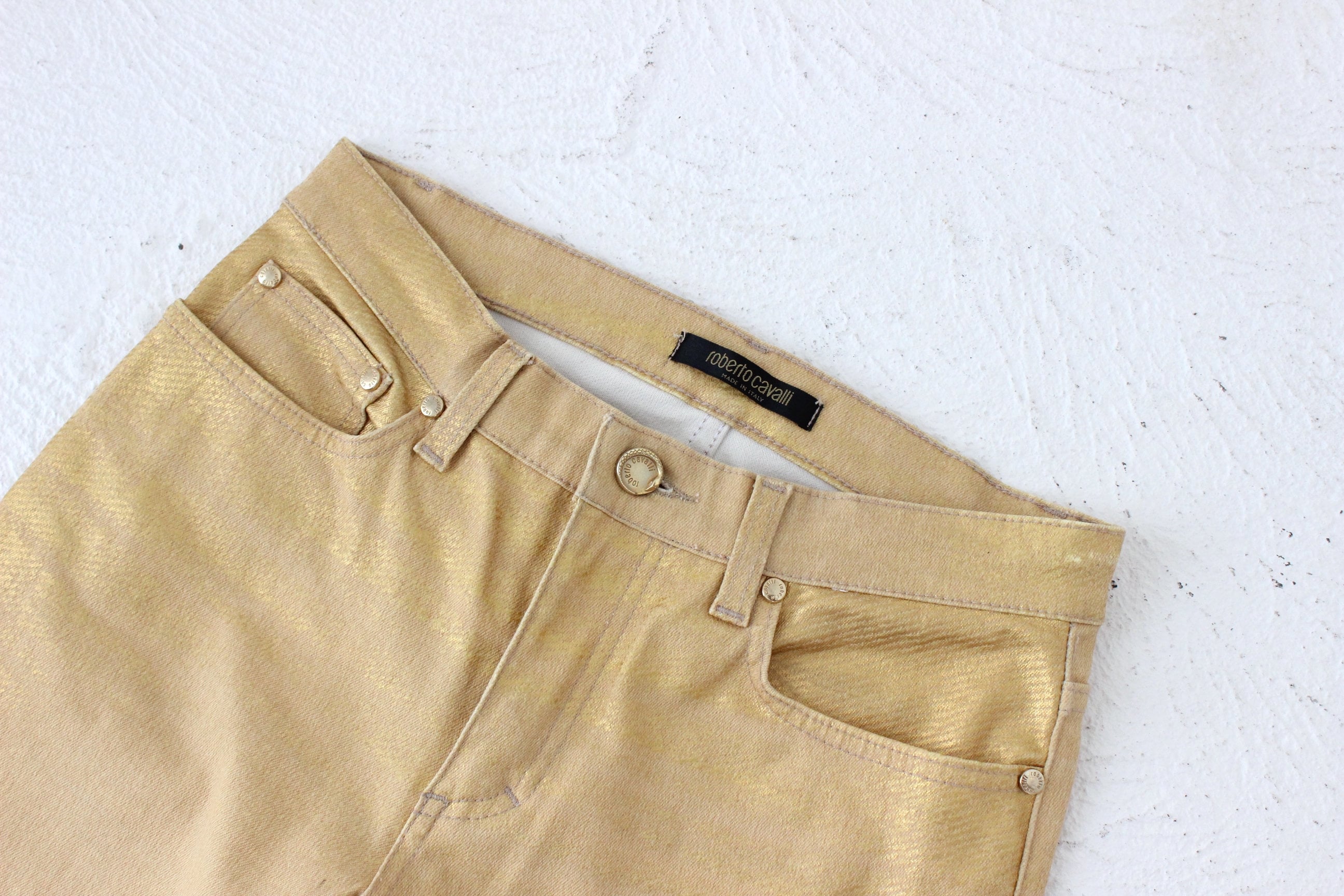 お値下げ　Roberto cavalli M ベージュ　ジャケット　貴重　Y2k 2002 Roberto Cavalli Animal Print Zip Jacket