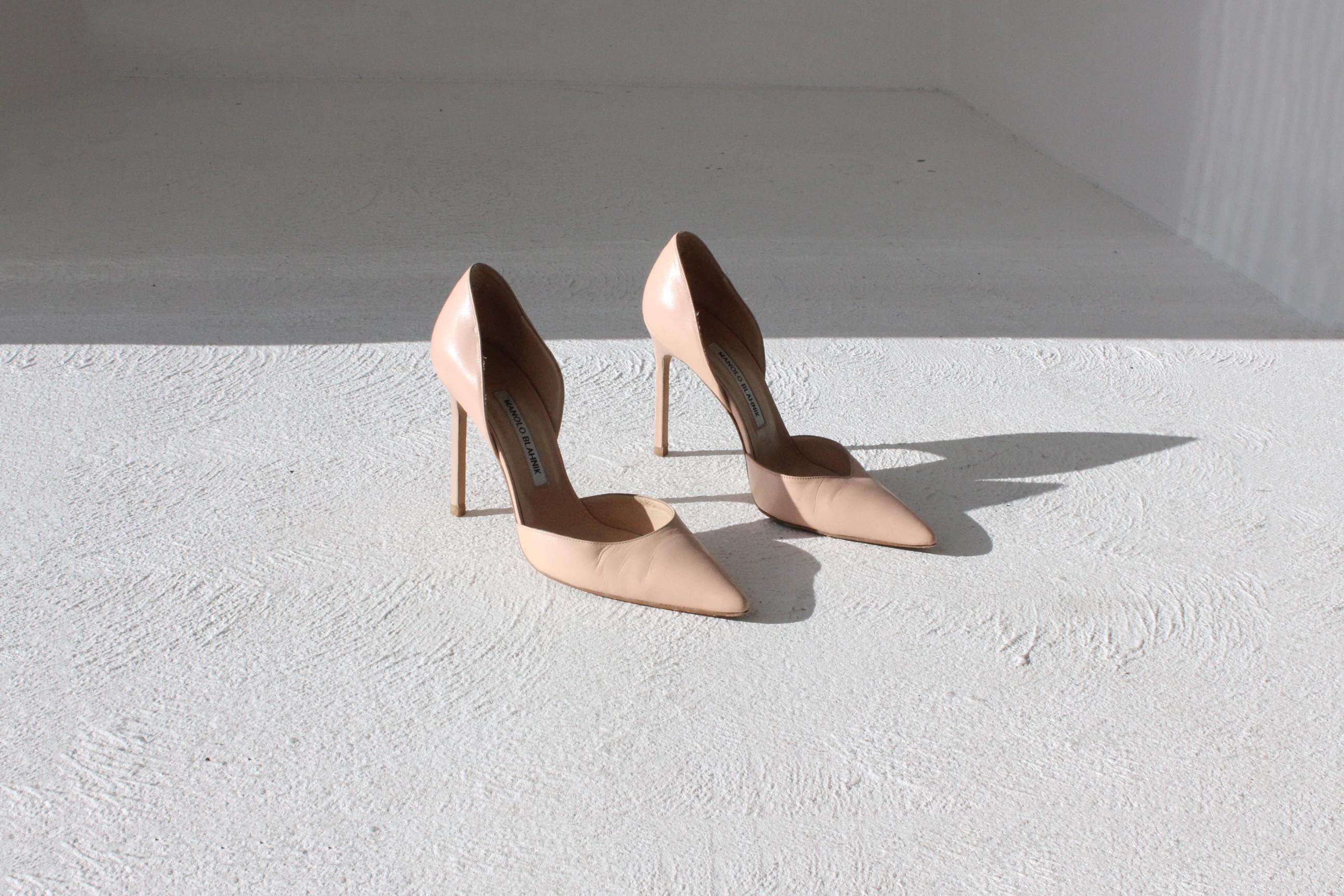 Vintage Manolo Blahnik Heels 39 - Etsy