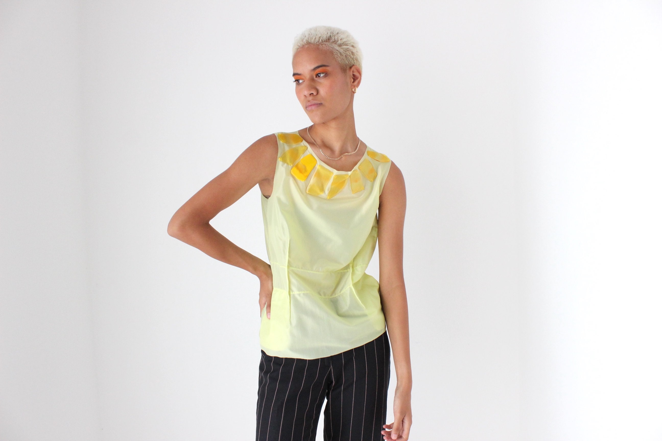 Marni Nylon Silk Sleeveless Shirt Second Hand / Selling