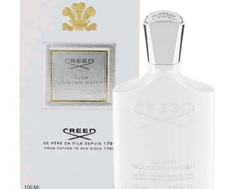 Creed Silver Mountain Water, Men's Luxury Cologne, 3.4 oz 100ml