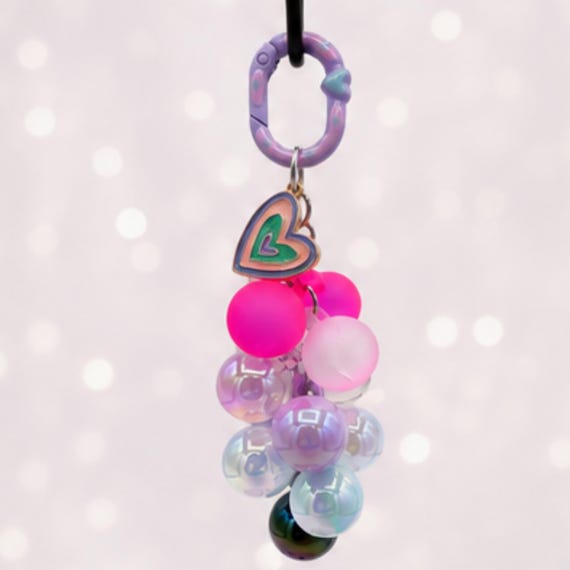 Pride Keychain Kawaii Pride Keychain, Pride Flag Keychain, Food