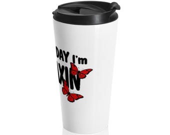Taza de viaje de acero inoxidable