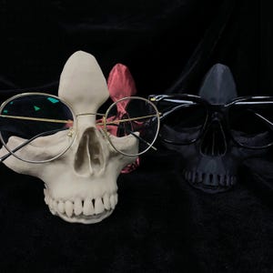 Skull Glasses Holder - Etsy