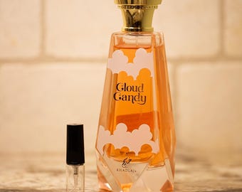 クラウドキャンディ・カドラジ香水｜甘く甘い女性用フレグランス｜ソフトバニラキャンディ（2ml/5mlサンプル）