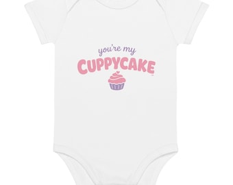 Cuppycake Baby Body aus Bio Baumwolle