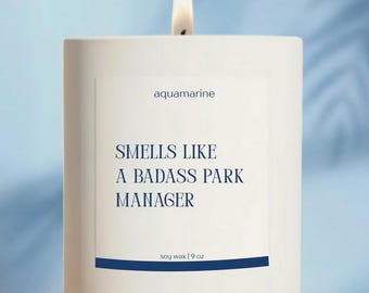Park Manager Candle For Husband Christmas Gift Birthday Anniversary Gift For Friend For Daughter For Landscaping