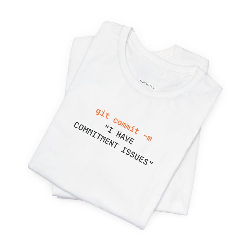 Commitment Issues | Developer Programming Shirt image 2