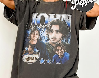 Briar Hockey T-Shirt, John Logan Bootleg Rap Style, Briar U Off-Campus Book Merch