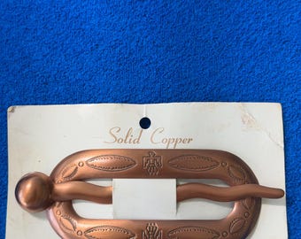 Solid Copper Hair Hair Clip