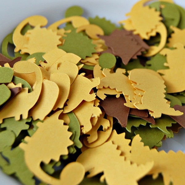 Dinosaure anniversaire fête confettis, décorations de fête dinosaure, Dino anniversaire Confetti, volcan Party décorations