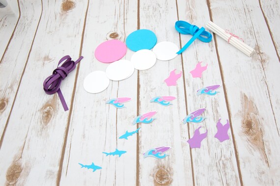 Diy Girl Surfing Themed Birthday Party Cupcake Toppers Surfs Up