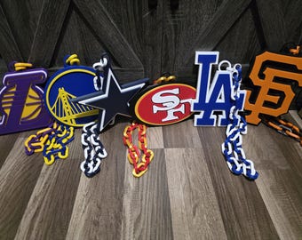 Hype Chain Oversized Sports Pendant Necklaces - Football - Baseball - Basketball - Hockey - Soccer