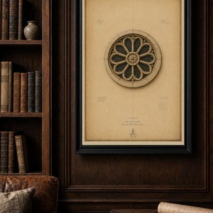 Archivo interno - Rosette Oculus / Edición de archivo digital Lámina XIII