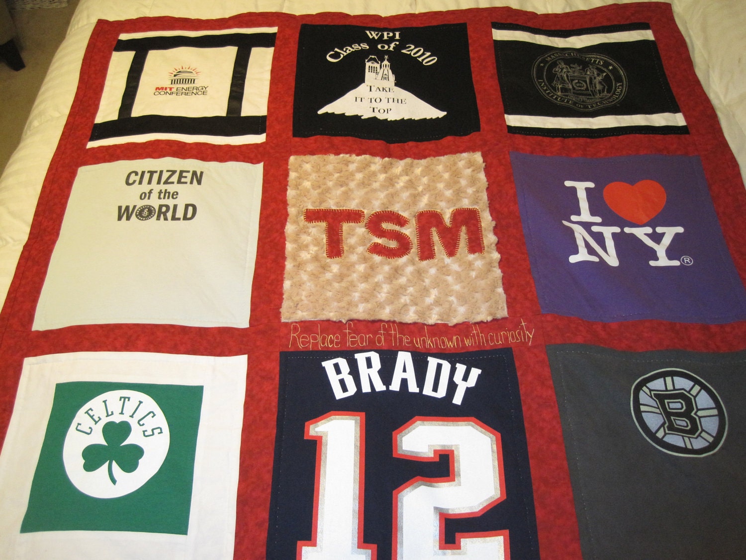 TShirt Quilt Etsy