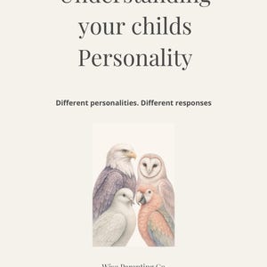Cuaderno de ejercicios para evaluar la personalidad infantil / Estrategias de crianza (Descarga digital)