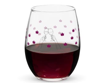 Copa de vino sin tallo - Otoño - Weinglas Herbst