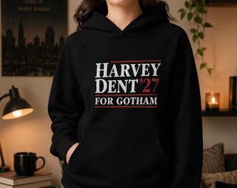 Harvey Dent ’27 For Gotham Unisex Super Heavyweight Hoodie