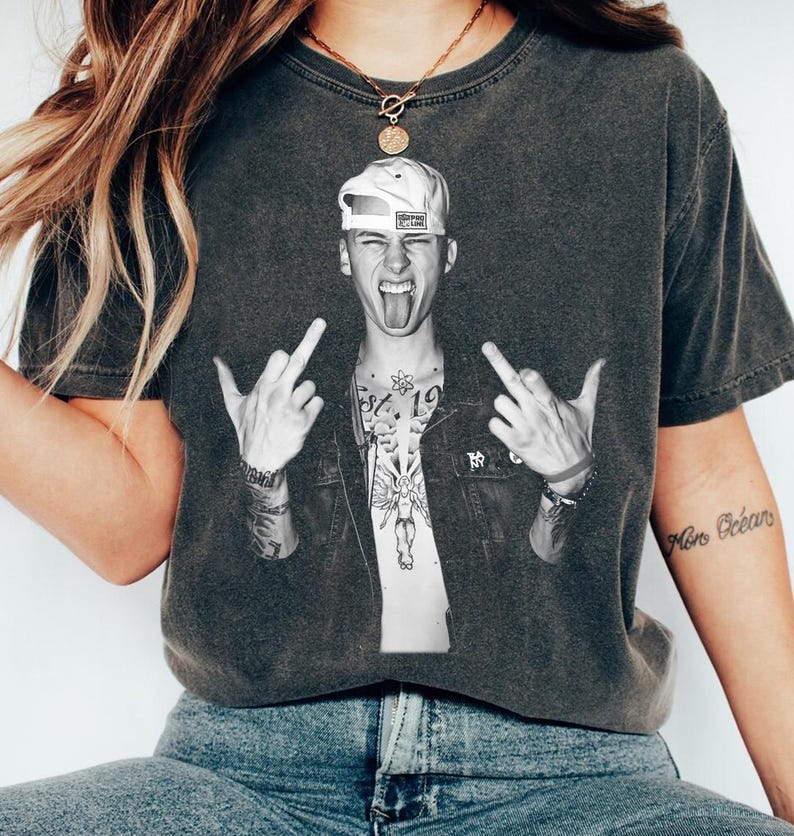 Machine Gun Kelly T-Shirt, MGK Lost Americana 2026 Konzerttour-Shirt, Rap-Rock-Outfit-Merchandise Bild 4