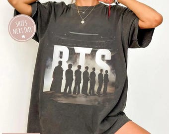 Maglietta BTS 2.0 Arirang, felpa con grafica di gruppo BTS Tour 2026, felpa con cappuccio ispirata ai fan