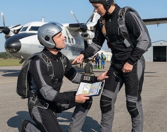 Unisex Skydiving Wind Tunnel Jumpsuit – Custom Performance Gear, Aerodynamic Fit