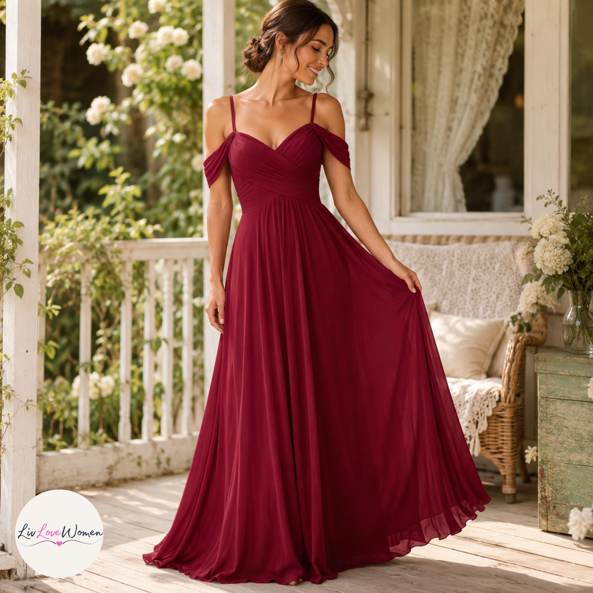 burgundy bridesmaid dresses uk Burgundy Bridesmaid Dresses | Red Bridesmaid Dresses