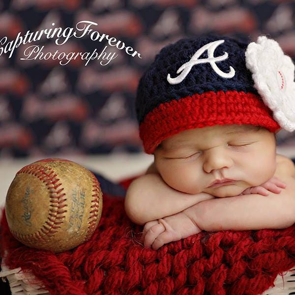 Atlanta Braves Hat - Etsy