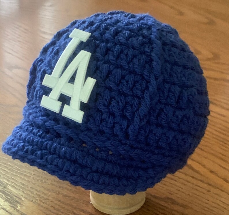 Dodgers Baby Hat Cap Outfit Los Angeles Dodgers Baby Gift Etsy