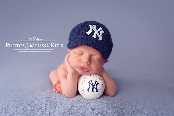 Yankees Baby Hat Cap Outfit New York Yankees Baby Gift Newborn 