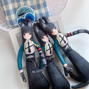 Zenless Zone Zero 30cm Wire-frame Poseable Plush Doll,Ya  Funny Abstract Figure, Anime Fan Creative Gift
