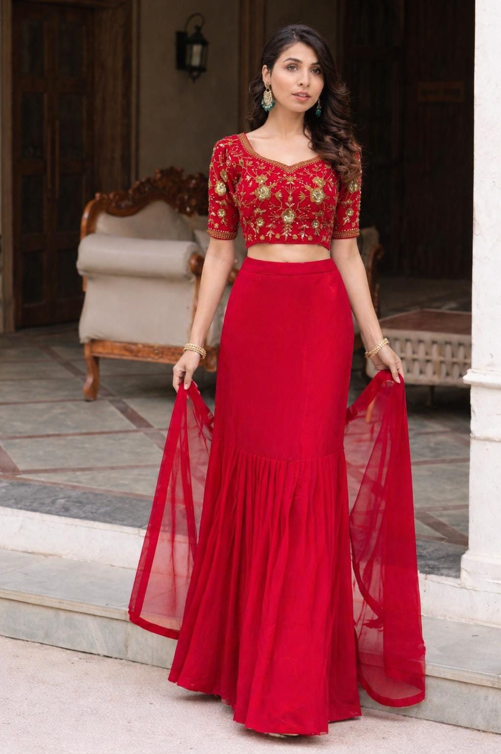 cotton lehenga dress subhalekha DESIGNER cotton LEHENGA CHOLI