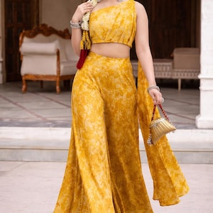 one shoulder dress online india Designer Embroidered One Shoulder Indian Dress For Women M / Grey