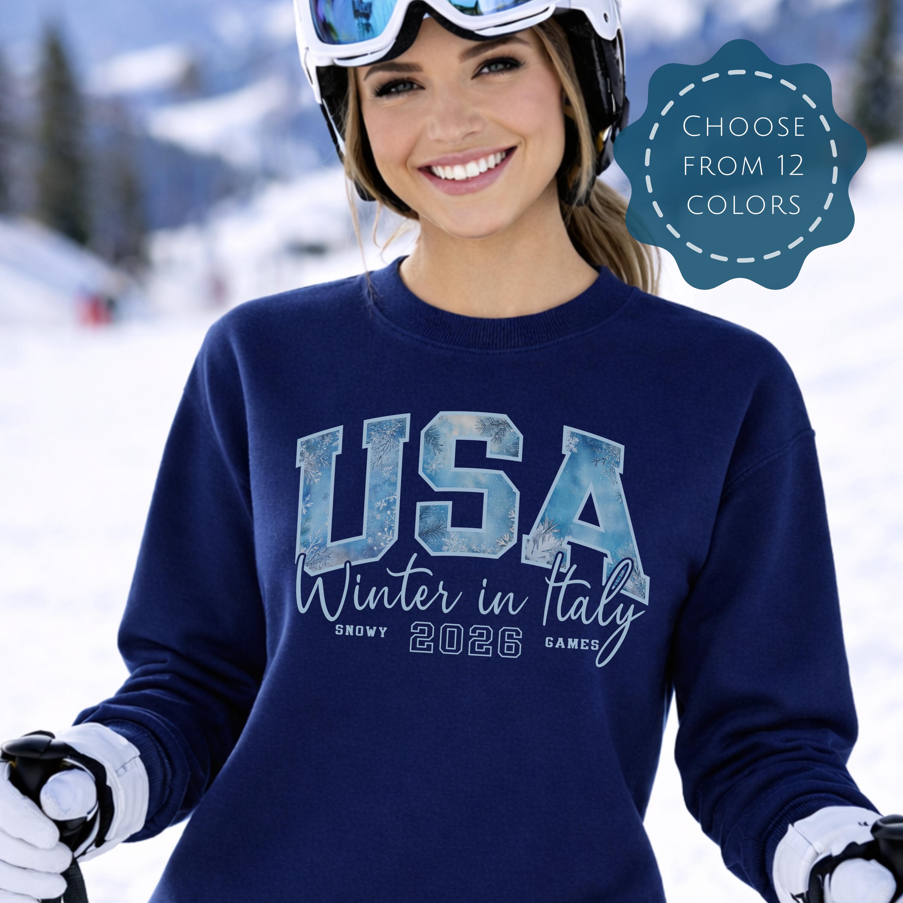 Vintage Us Ski Team Sweater - Etsy