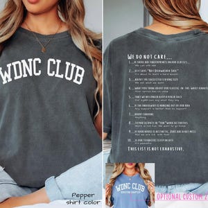 We Do Not Care Club Shirt, Funny shirt, Gen X shirt, I don&#39;t care t-shirt, menopause shirt, perimenopause shirt, funny getting older t-shirt