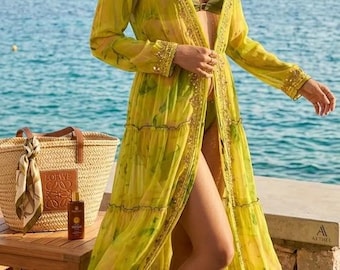 Summer Resort Wear Duster/cover up /shrug