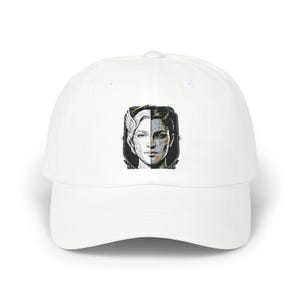 Split Face Horror Mask Classic Dad Cap | Michael Myers Inspired Hat