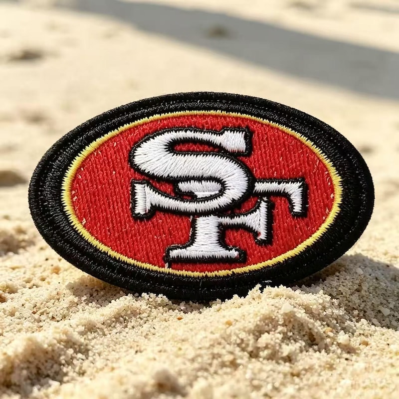 Nfl 49ers Iron on Patch - Etsy