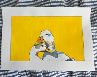 Original Duck Drawing