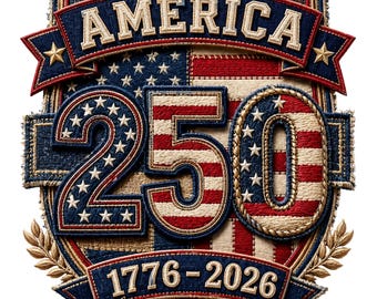 250e verjaardag VS, png, 1776–2026 ontwerp, America 250 shirt grafisch, vintage sublimatie Amerikaanse vlag, Independence Day png