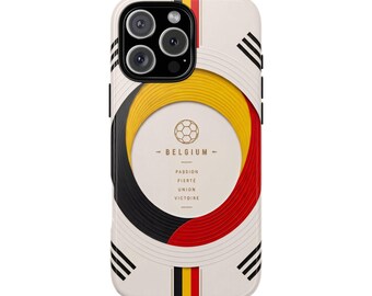 iPhone-skal för Belgiens fotbollslag | Landslagskollektion (FWC-0014)