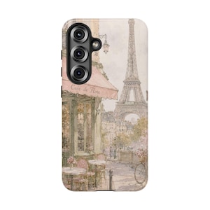 Paris Painting Samsung Galaxy Case | Eiffel Tower Protective Cover (FRC-0003)