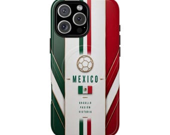 MagSafe iPhone-skal för Mexikos fotbollslag | Landslagskollektion (FWC-0009)