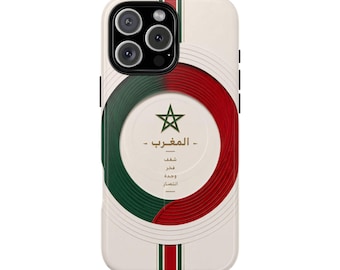Marocko fotbollslag MagSafe iPhone-skal | Landslagskollektion (FWC-0015)