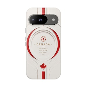 Canada Football Team Google Pixel Case | World Cup Collection (FWC-0018)