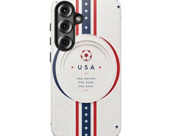 Capa para Samsung Galaxy da Seleção Americana de Futebol | Coleção Seleção Nacional (FWC-0017)