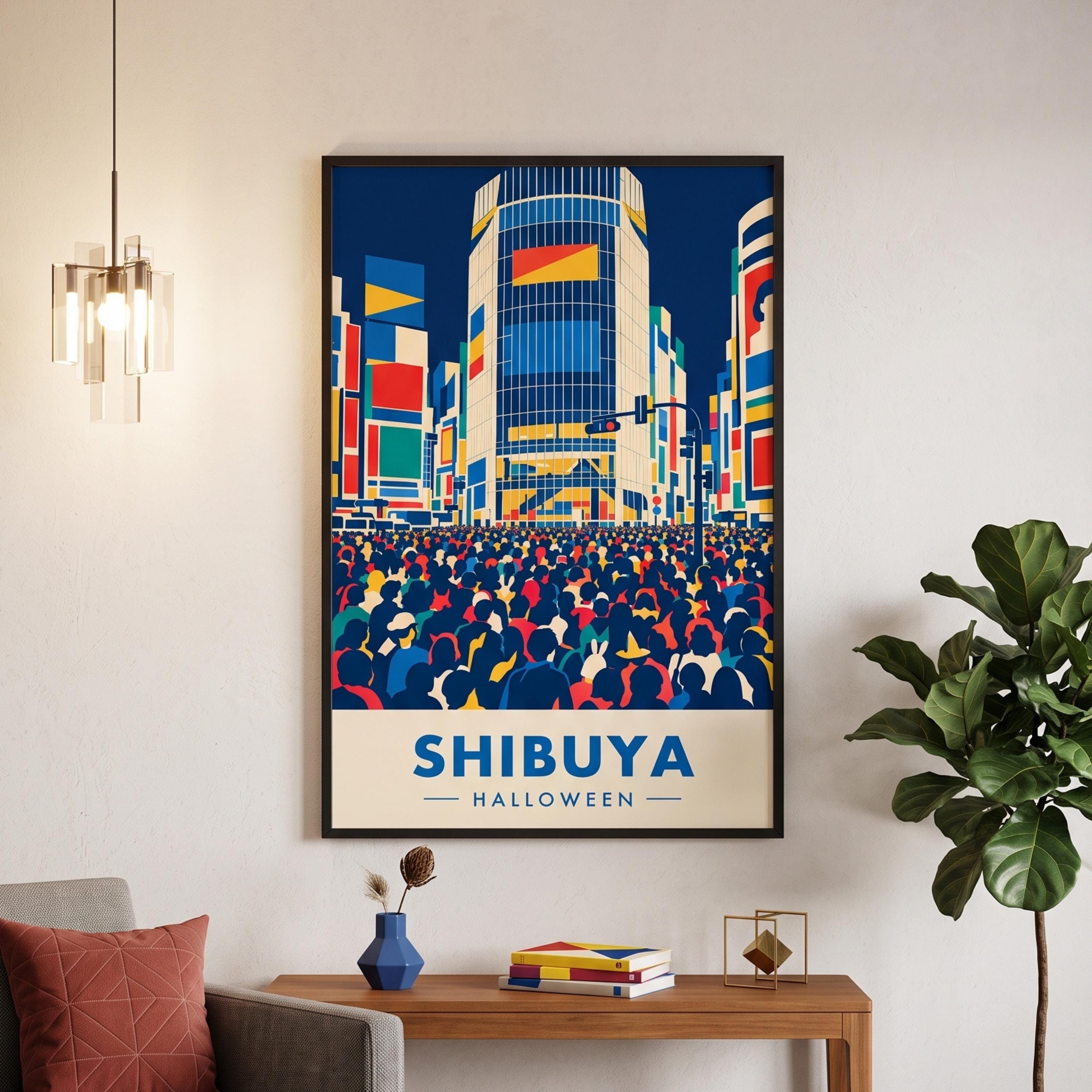 Poster Shibuya - Etsy