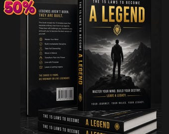 Ebook 15 lois pour devenir une légende | Guide de leadership axé sur la réussite (téléchargement PDF)